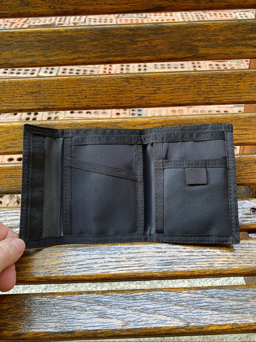 Levi’s Black nylon bifold wallet